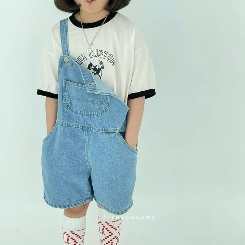 Shinseage Kids - Korean Children Fashion - #kidsshorts - Dus Short Sleeves Tee - 9