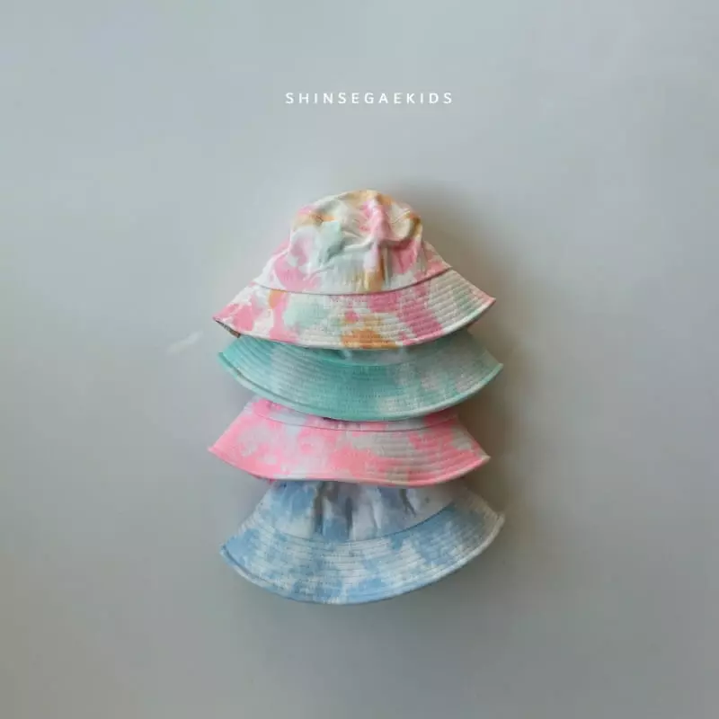 Shinseage Kids - Korean Children Fashion - #kidsstore - Water Paint Bucket Hat - 4