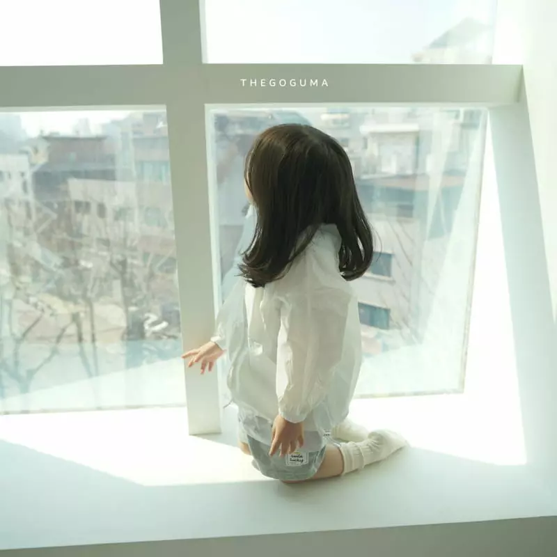 Shinseage Kids - Korean Children Fashion - #littlefashionista - White Windbreaker - 2