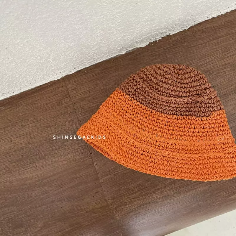 Shinseage Kids - Korean Children Fashion - #littlefashionista - Two Tonr Bucket Hat - 4