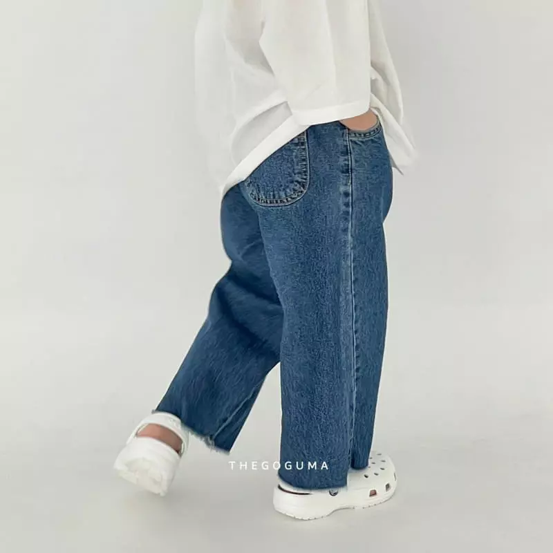 Shinseage Kids - Korean Children Fashion - #magicofchildhood - Over Cut Jeans - 7