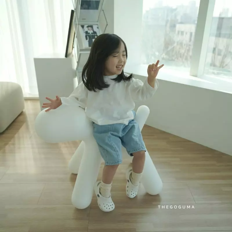 Shinseage Kids - Korean Children Fashion - #littlefashionista - Confortable Slit Jeans - 4