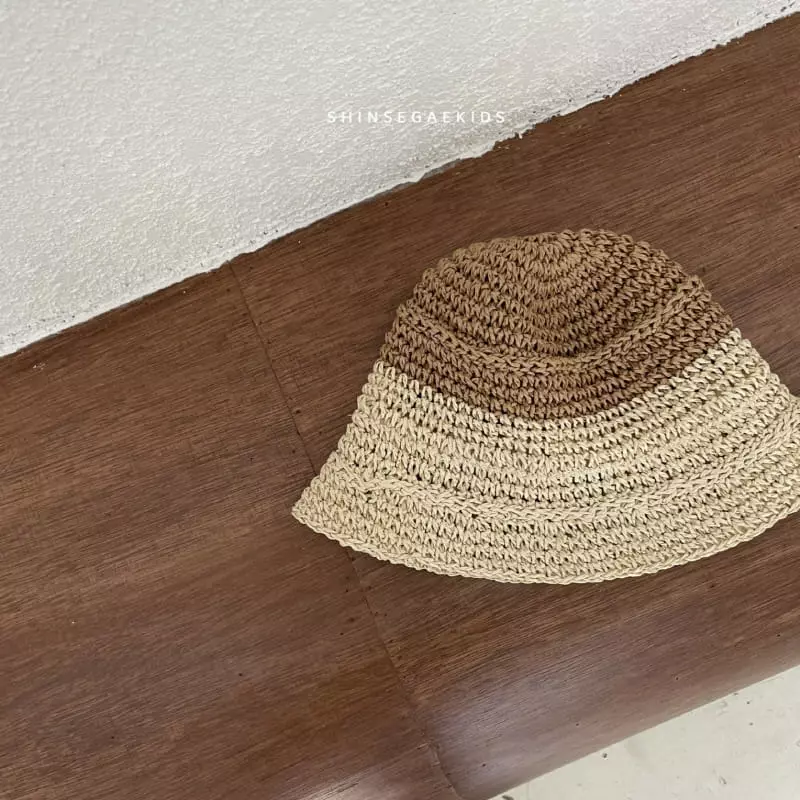 Shinseage Kids - Korean Children Fashion - #minifashionista - Two Tonr Bucket Hat - 5