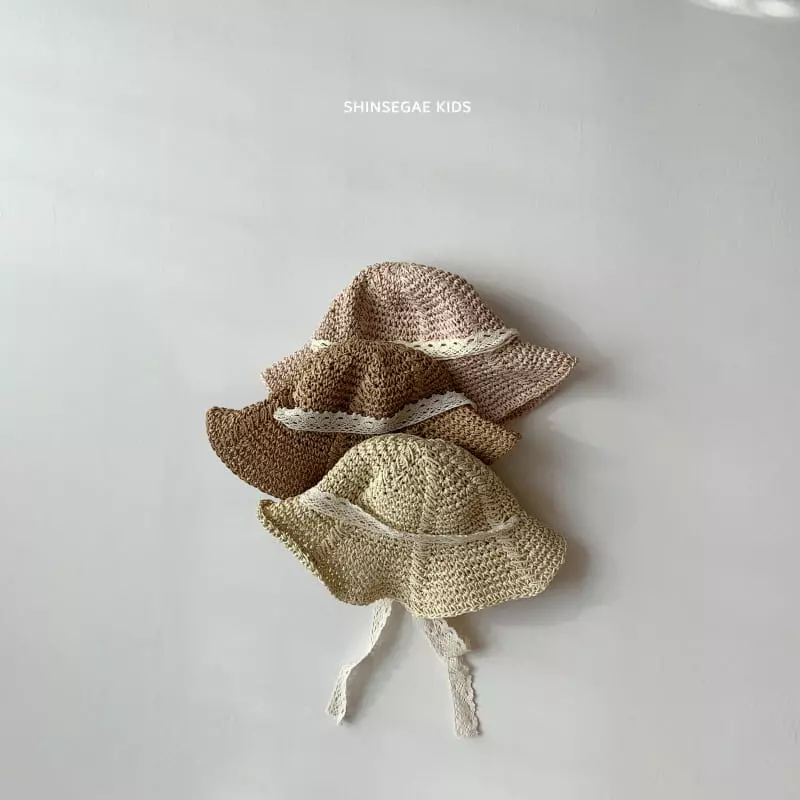 Shinseage Kids - Korean Children Fashion - #minifashionista - Jisa Lace Bucket Hat