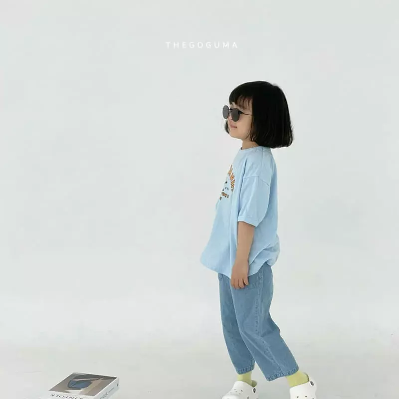 Shinseage Kids - Korean Children Fashion - #minifashionista - Out Pocket Jeans - 9