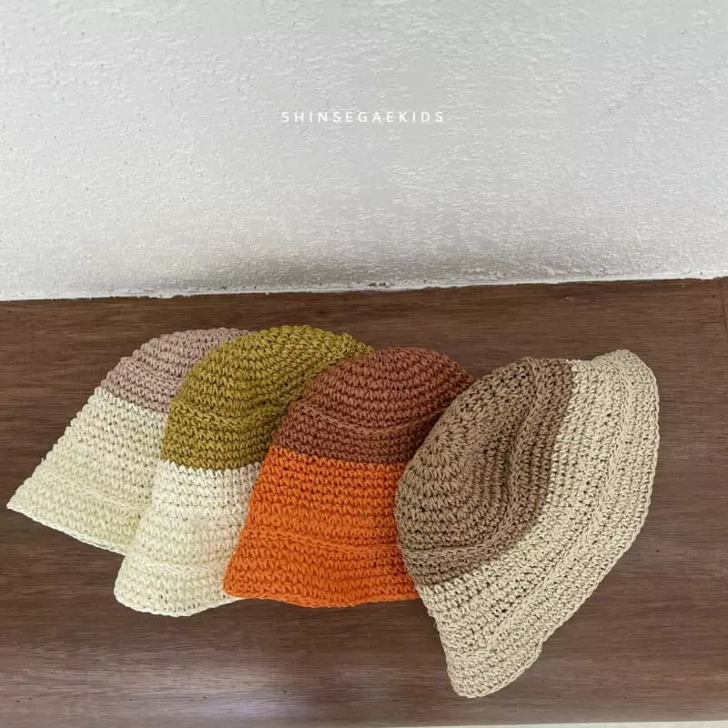 Shinseage Kids - Korean Children Fashion - #prettylittlegirls - Two Tonr Bucket Hat - 6