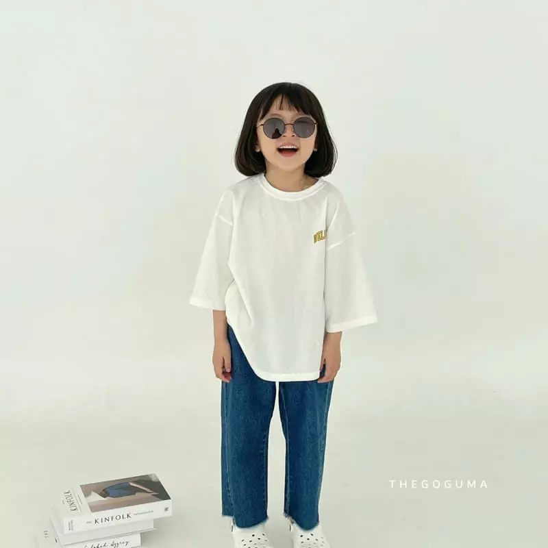 Shinseage Kids - Korean Children Fashion - #todddlerfashion - Over Cut Jeans - 10
