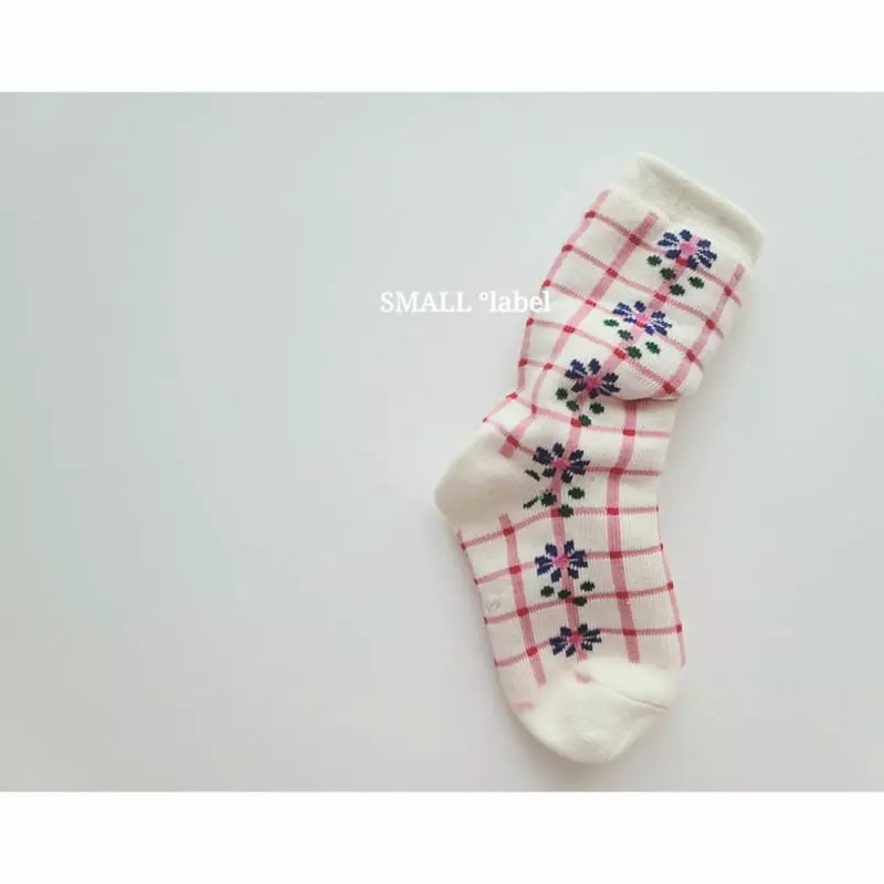 Small Label - Korean Children Fashion - #childofig - Picnic Socks [set of 4] - 7