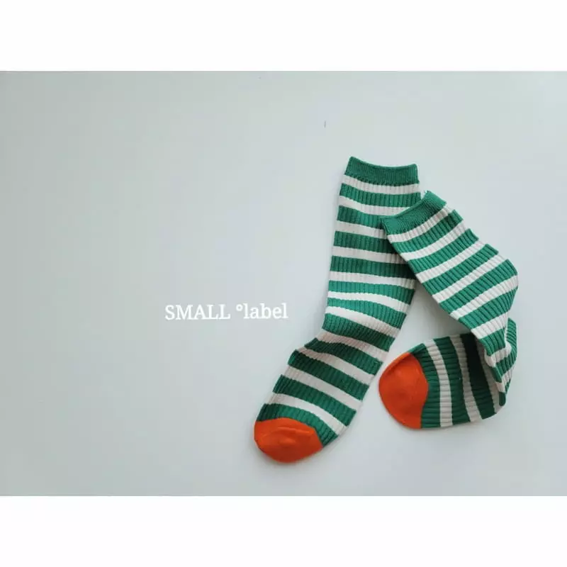 Small Label - Korean Children Fashion - #childofig - Stripes Socks [set of 3] - 2