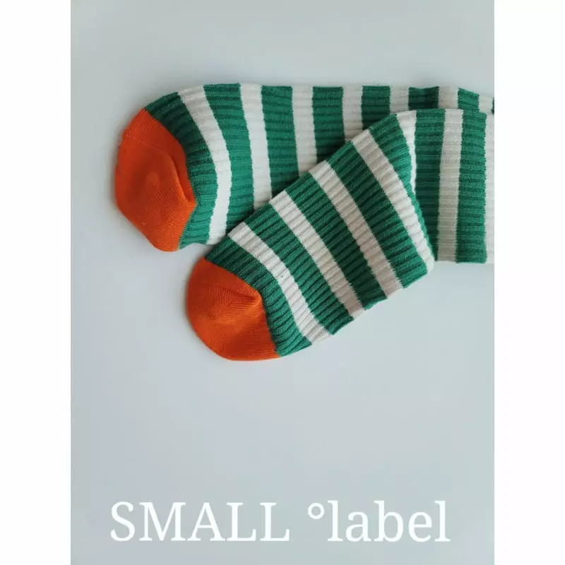 Small Label - Korean Children Fashion - #childofig - Stripes Socks [set of 3] - 3
