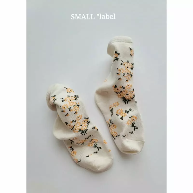 Small Label - Korean Children Fashion - #childrensboutique - Small Flower Socks [set of 3] - 9