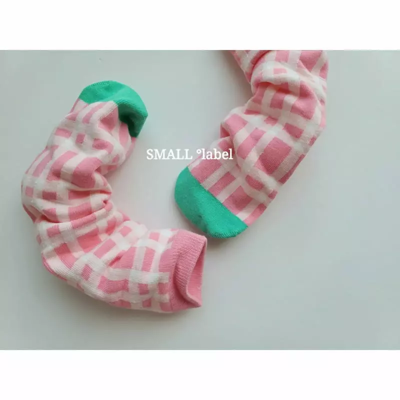 Small Label - Korean Children Fashion - #designkidswear - Heart Socks [set of 4] - 8