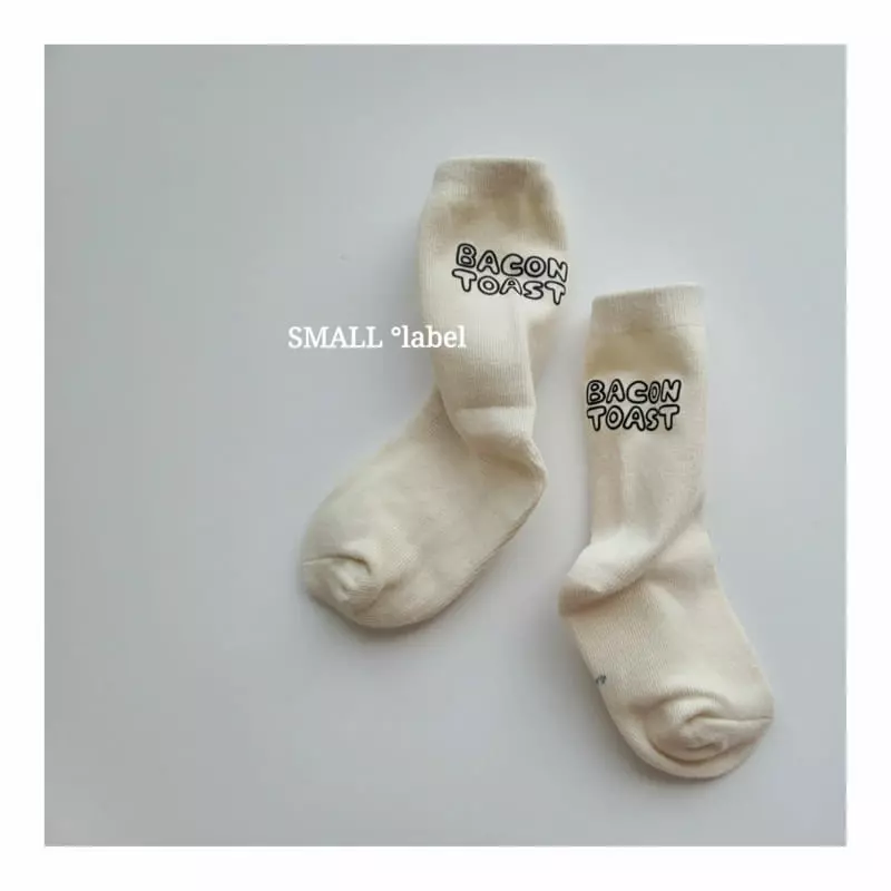 Small Label - Korean Children Fashion - #designkidswear - Toast Socks [set of 3] - 7