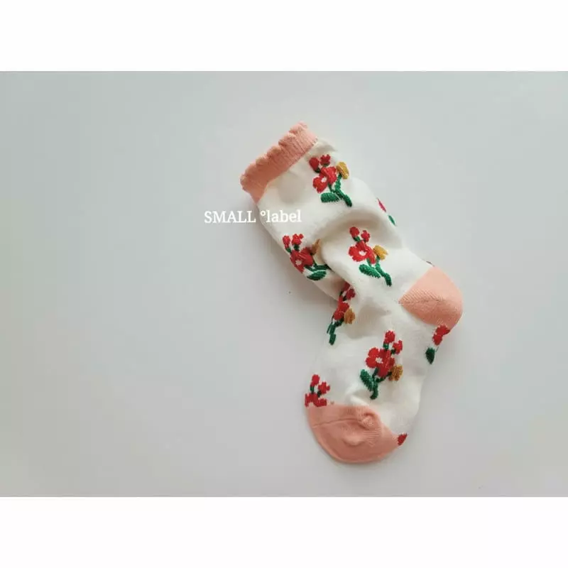 Small Label - Korean Children Fashion - #discoveringself - Picnic Socks [set of 4] - 10