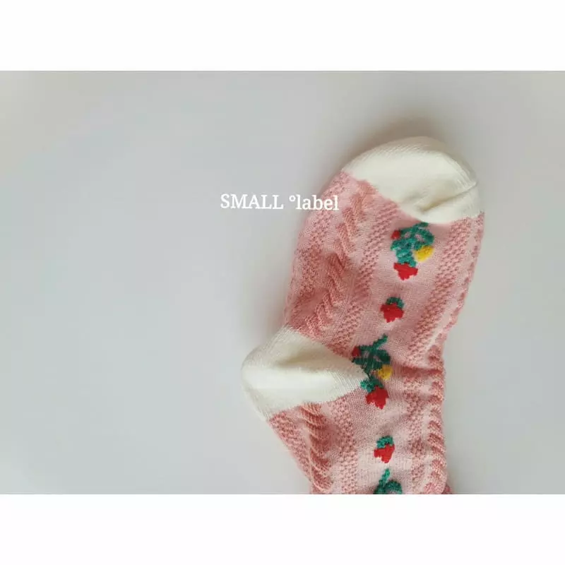 Small Label - Korean Children Fashion - #magicofchildhood - Picnic Socks [set of 4] - 4