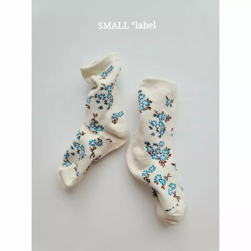 Small Label - Korean Children Fashion - #prettylittlegirls - Small Flower Socks [set of 3] - 6