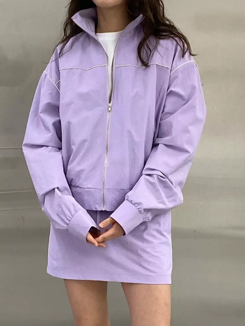 Sof - Korean Women Fashion - #momslook - Piping Jumper