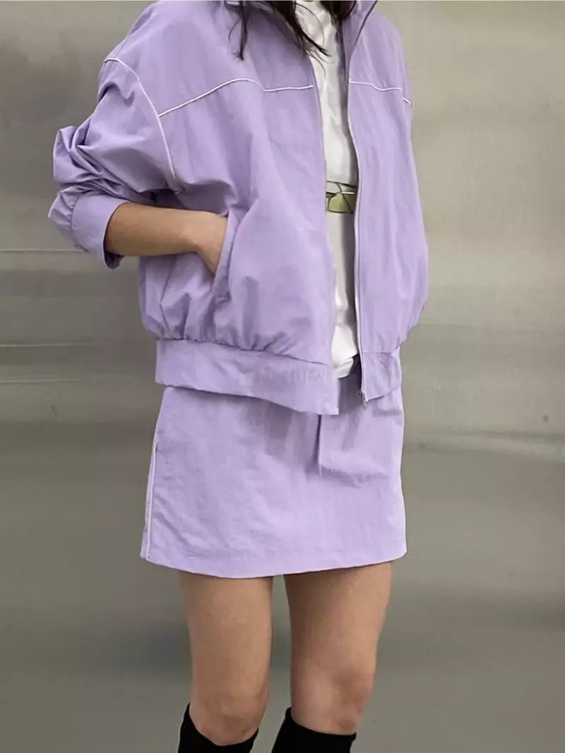 Sof - Korean Women Fashion - #momslook - Piping Jumper - 3