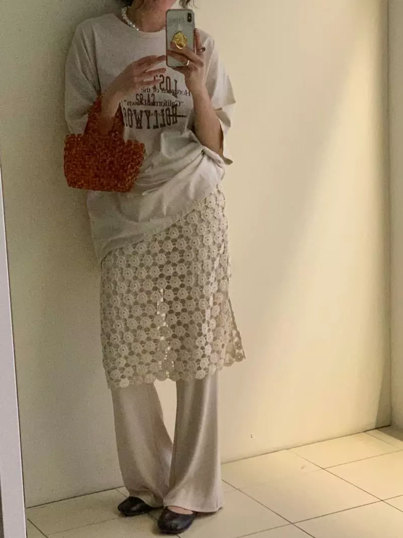 Sof - Korean Women Fashion - #momslook - Hollywood Tee