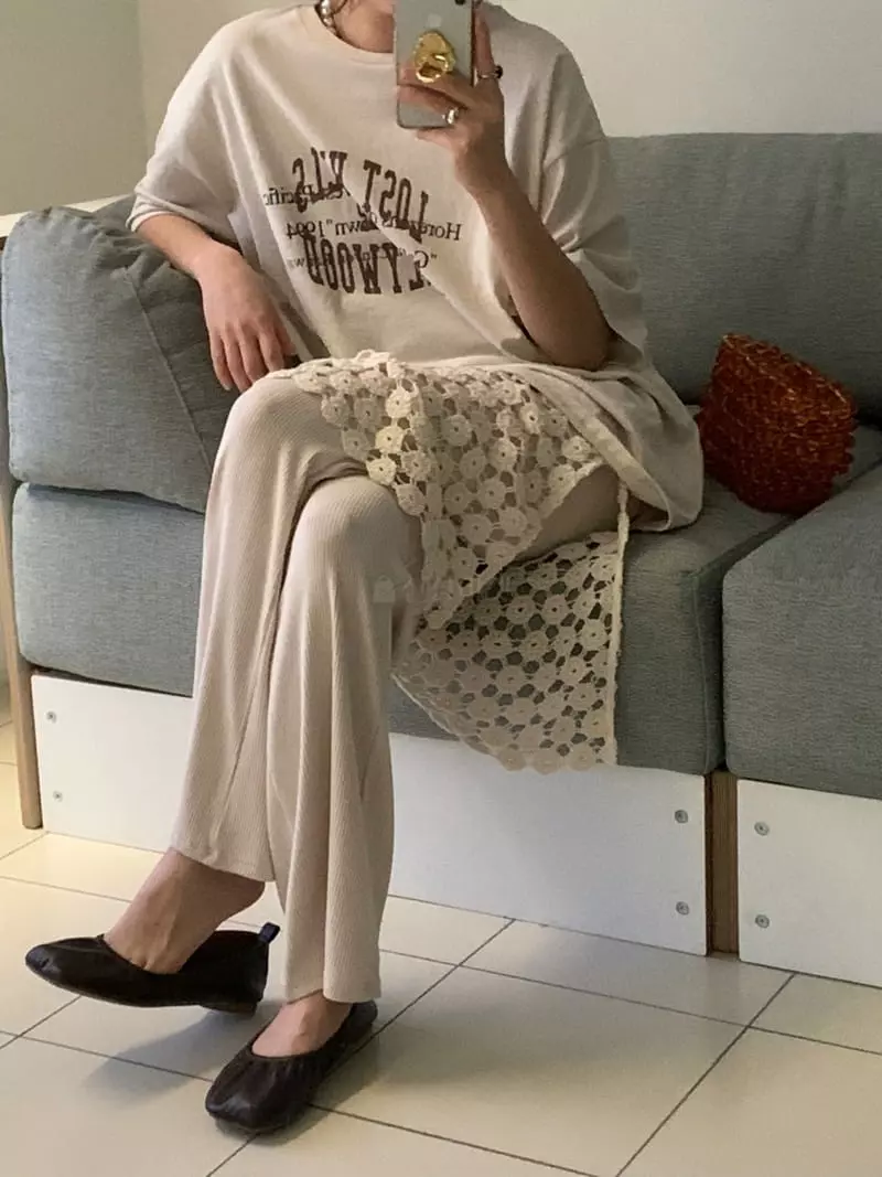 Sof - Korean Women Fashion - #momslook - Hollywood Tee - 3