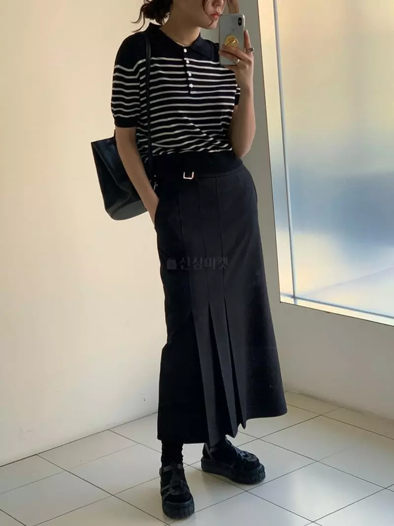 Sof - Korean Women Fashion - #momslook - Orju Skirt - 2
