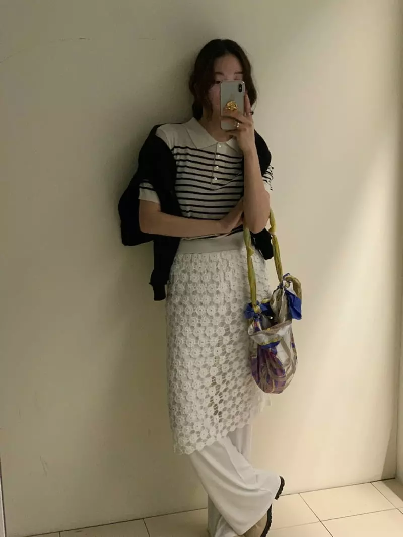 Sof - Korean Women Fashion - #momslook - Flower Layered PAnts - 3