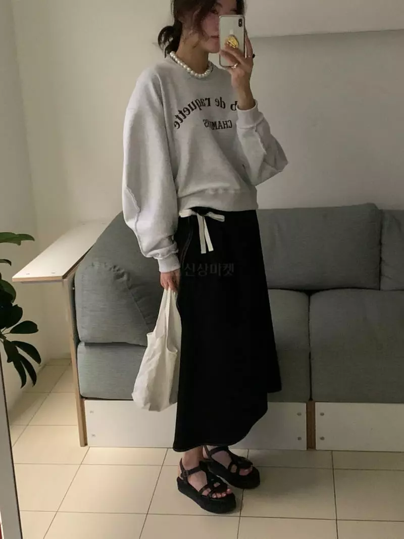 Sof - Korean Women Fashion - #momslook - River Sweatshirt - 4