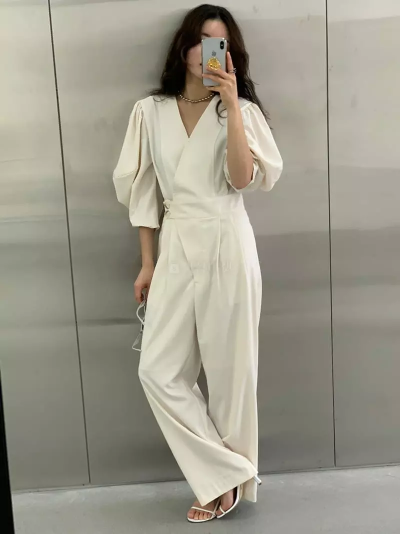 Sof - Korean Women Fashion - #womensfashion - Puff Jumpsuit - 2