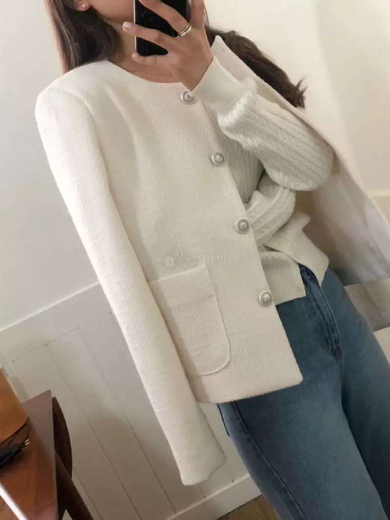 Sono De Seoul - Korean Women Fashion - #thatsdarling - Twid JAcket - 12
