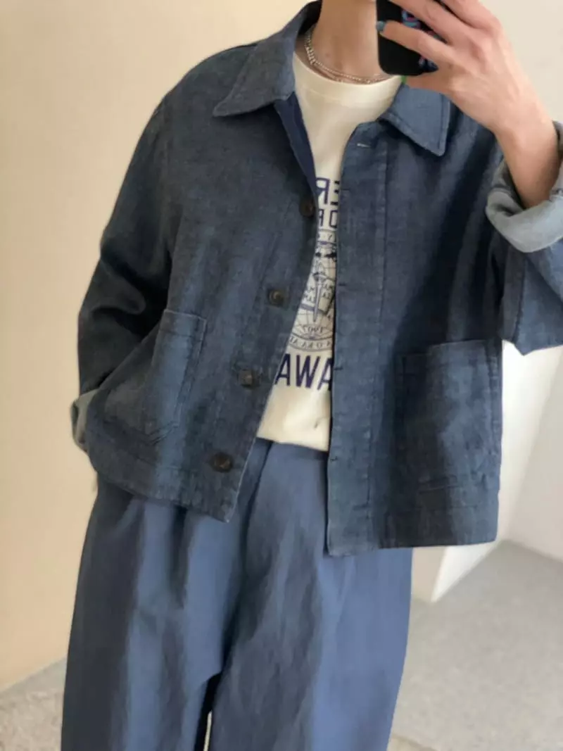 Suivi - Korean Women Fashion - #momslook - Natural Jacket