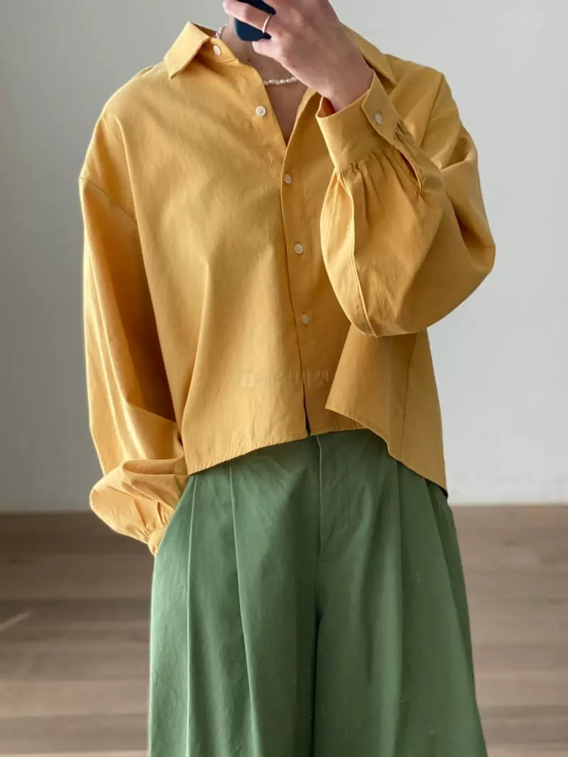 Suivi - Korean Women Fashion - #momslook - Crop Shirt - 3