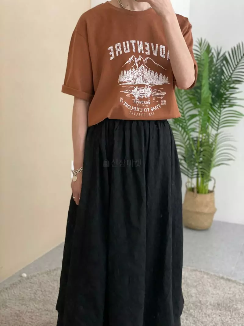 Suivi - Korean Women Fashion - #pursuepretty - Adventure Tee - 4
