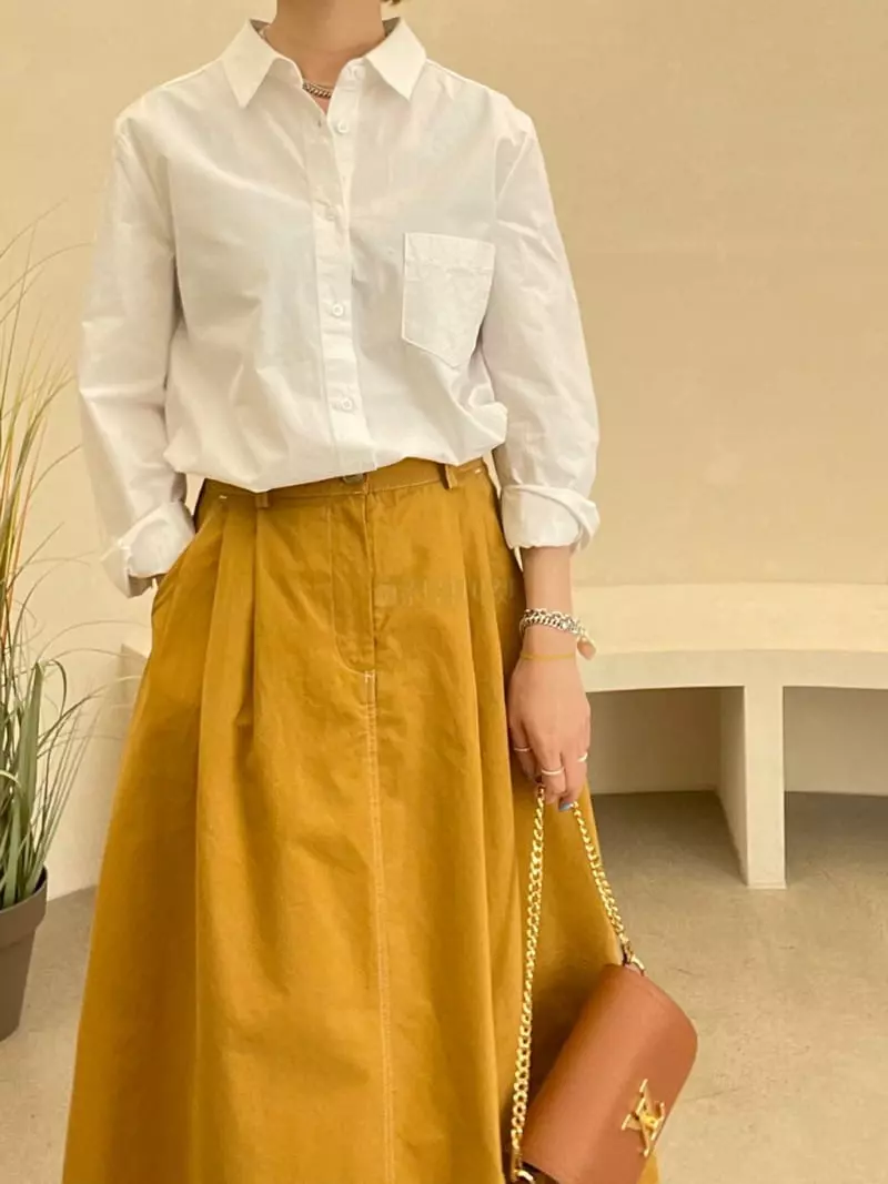 Suivi - Korean Women Fashion - #thatsdarling - Stitch Skirt - 3