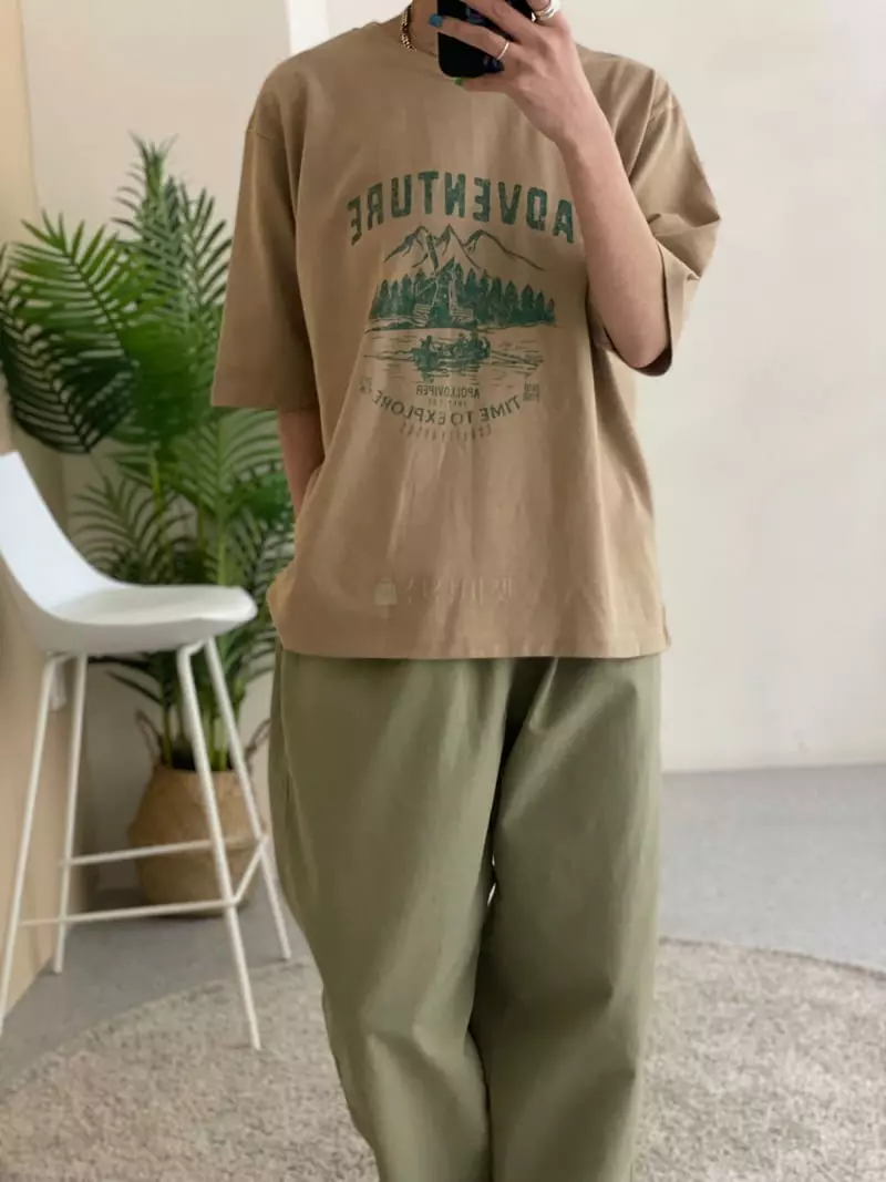 Suivi - Korean Women Fashion - #vintageinspired - Adventure Tee