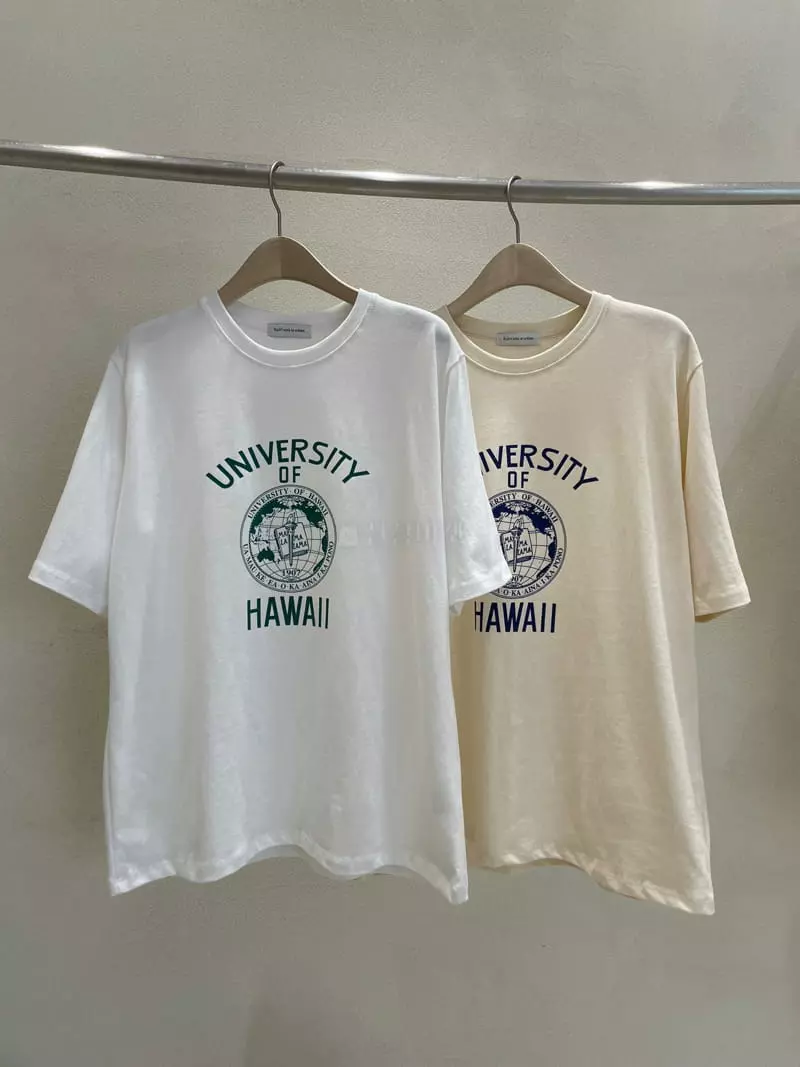 Suivi - Korean Women Fashion - #vintagekidsstyle - Hawaii Tee - 3
