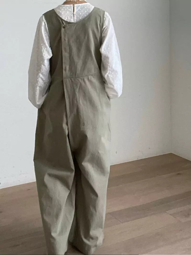 Suivi - Korean Women Fashion - #womensfashion - Linen Jumpsuit - 3