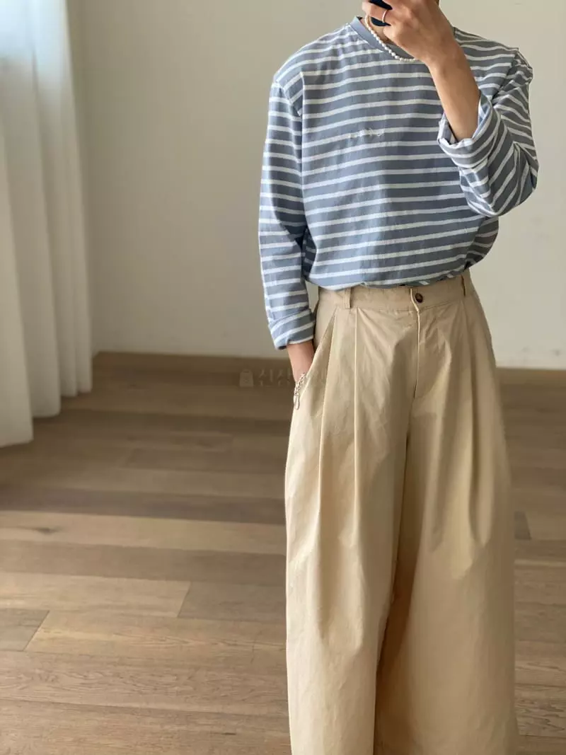 Suivi - Korean Women Fashion - #momslook - Wave Pants - 4