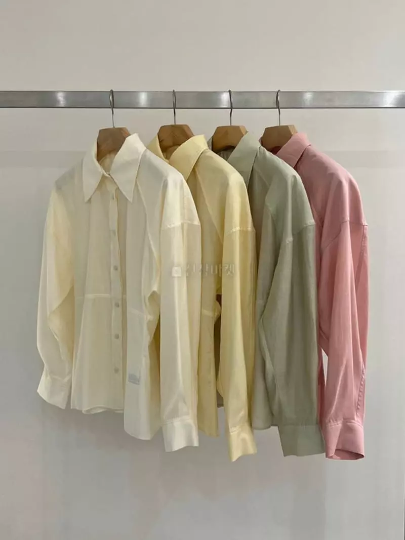 Taste - Korean Women Fashion - #momslook - Jade Shirt - 2