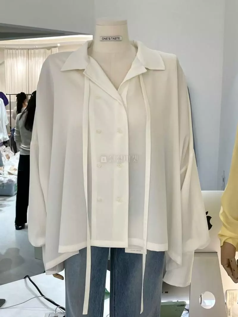 Taste - Korean Women Fashion - #momslook - Etof Blouse - 2