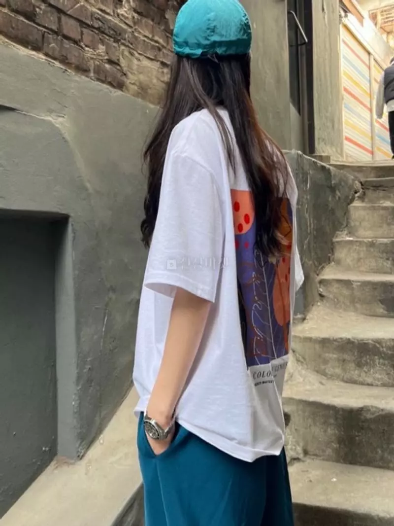 Taste - Korean Women Fashion - #womensfashion - Matis Short Sleeves Tee - 4
