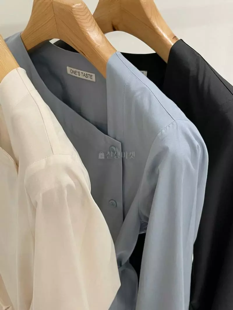 Taste - Korean Women Fashion - #romanticstyle - Sasun Shirt - 3