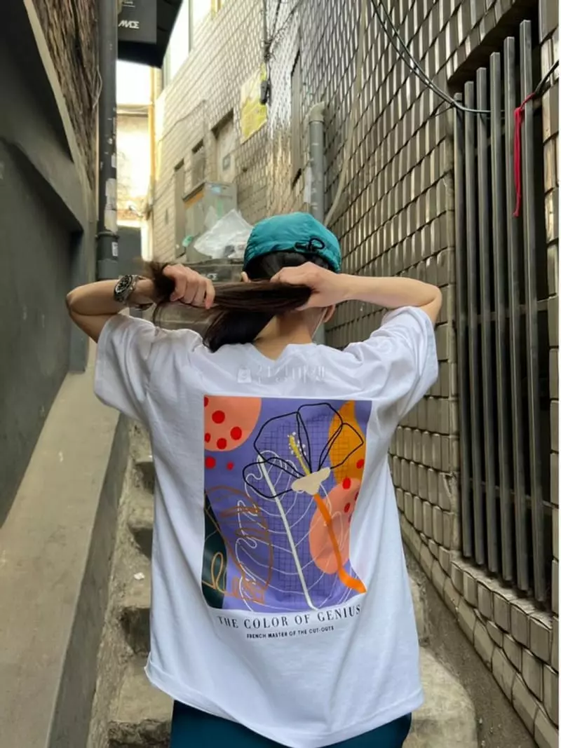 Taste - Korean Women Fashion - #womensfashion - Matis Short Sleeves Tee - 5