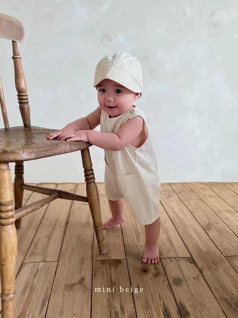 The Beige - Korean Baby Fashion - #babyclothing - Pocket Bodysuit - 2