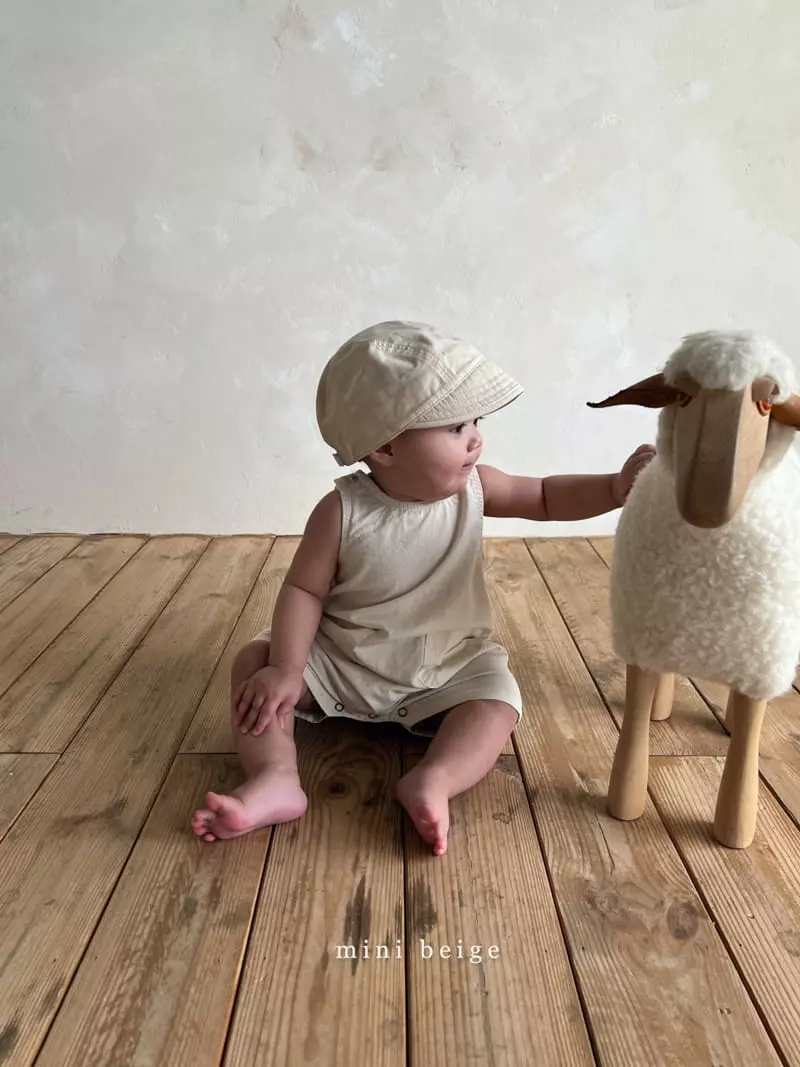 The Beige - Korean Baby Fashion - #babygirlfashion - Pocket Bodysuit - 5