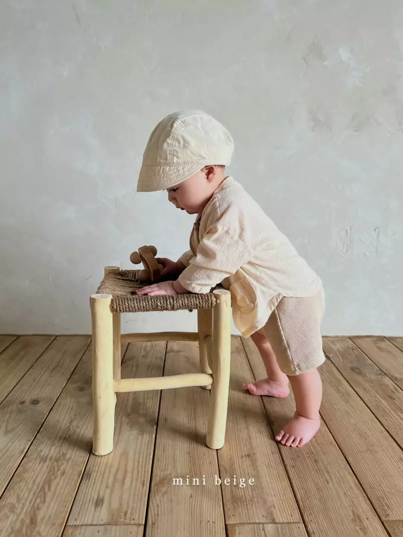 The Beige - Korean Baby Fashion - #onlinebabyboutique - Bebe Cardigan - 3