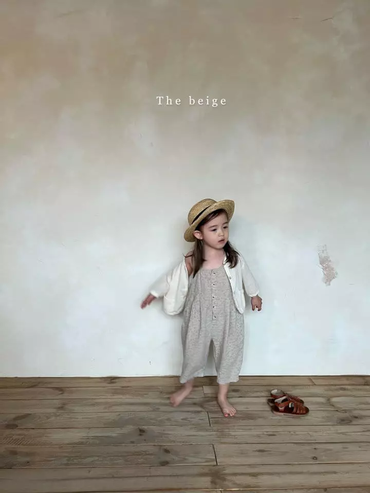 The Beige - Korean Children Fashion - #stylishchildhood - Summer Jumpsuit - 4