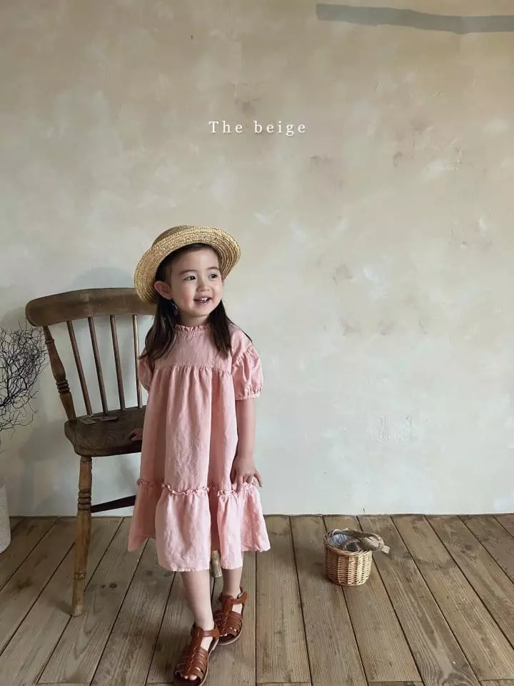 The Beige - Korean Children Fashion - #childrensboutique - Puff Cancan One-piece - 11