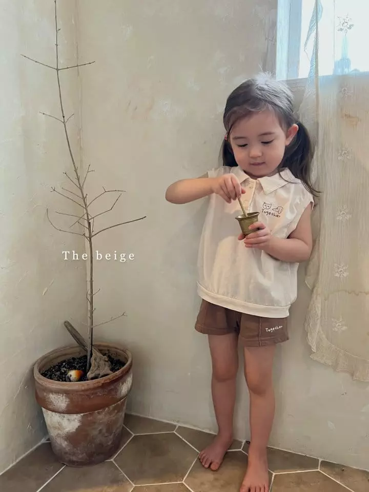 The Beige - Korean Children Fashion - #designkidswear - Together Top Bottom Set - 12