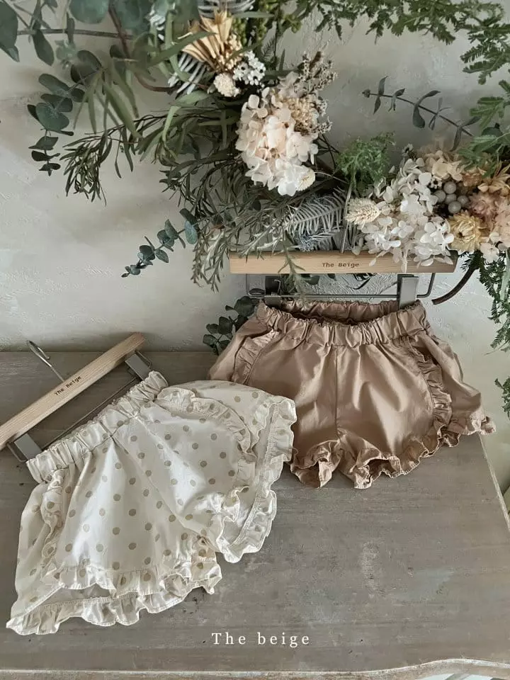 The Beige - Korean Children Fashion - #discoveringself - Frill Shorts