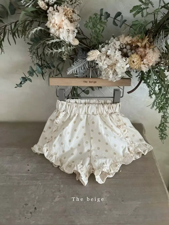 The Beige - Korean Children Fashion - #fashionkids - Frill Shorts - 2